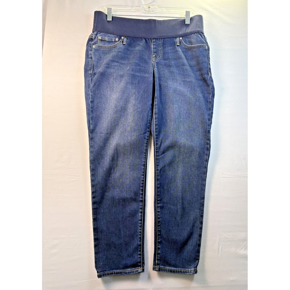 Gap Maternity 1969 Best Girlfriend Medium wash Jeans straight leg Size 29 Short